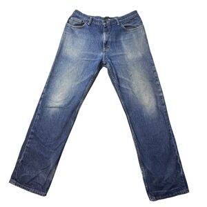 Vans Jeans Men 34x32 Blue V96 Relaxed Fit Denim VN0A453GTTL Skate Pants